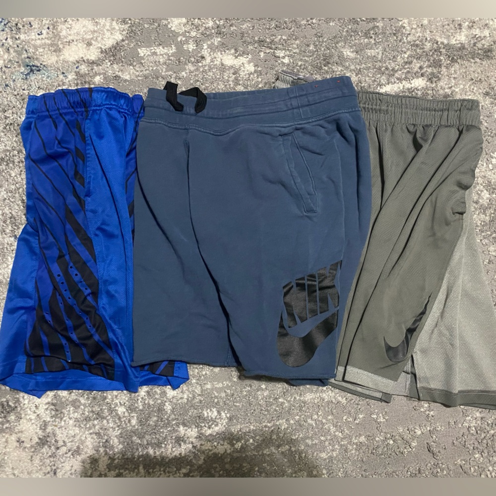 3 pairs Men’s Medium Nike Shorts